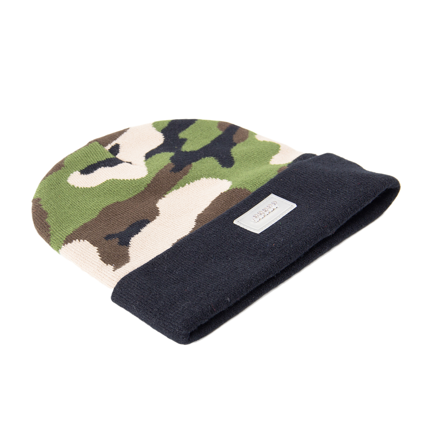 Camouflage Beanie With LED Light1