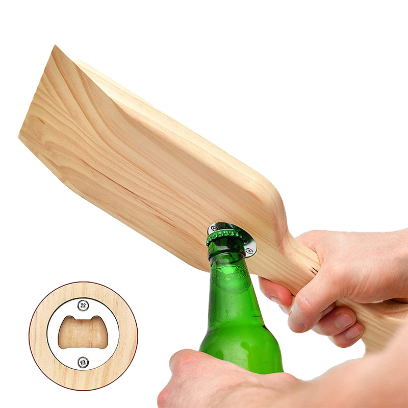 Wood BBQ Grill Scraper With Opener1