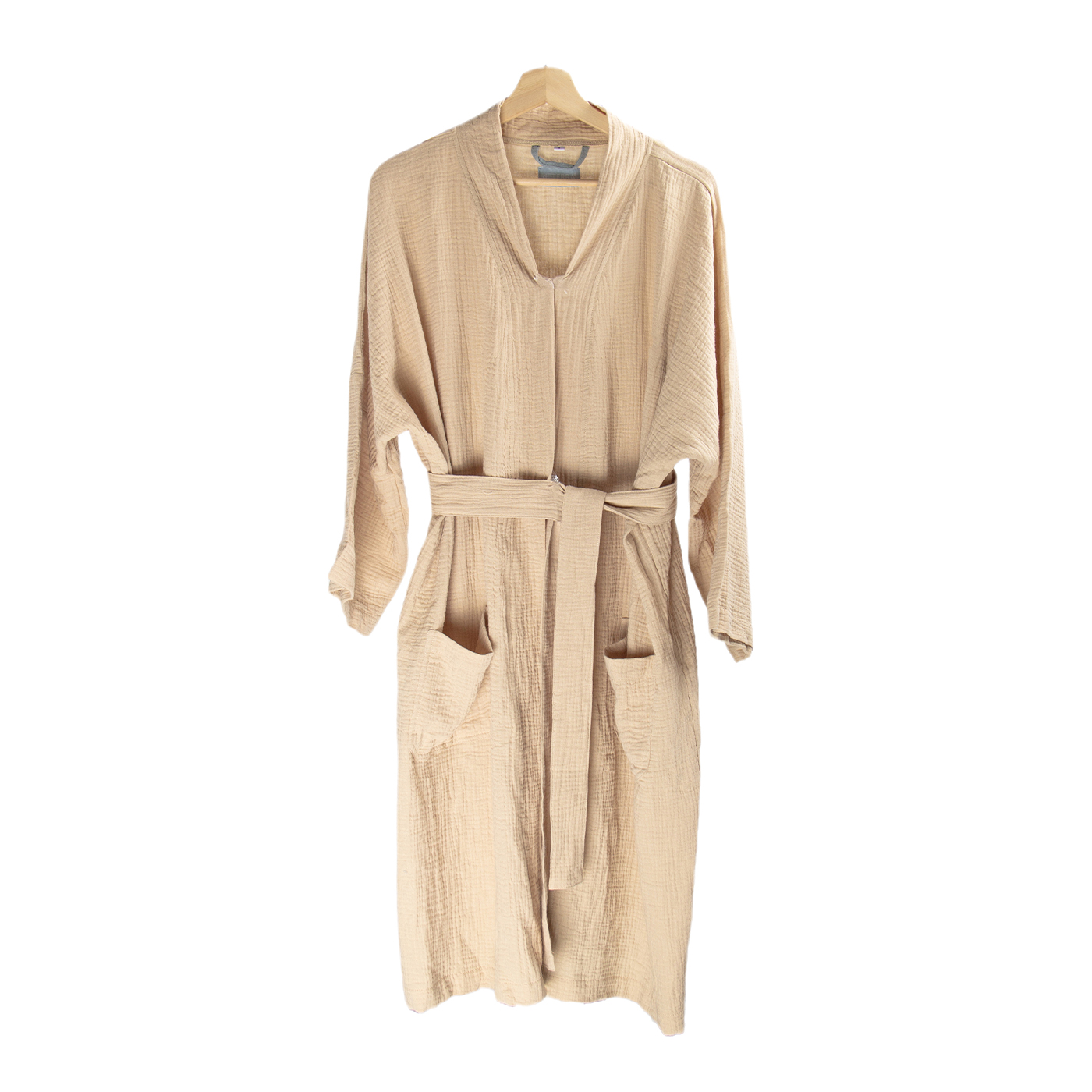 Women Long Cotton Bathrobe3