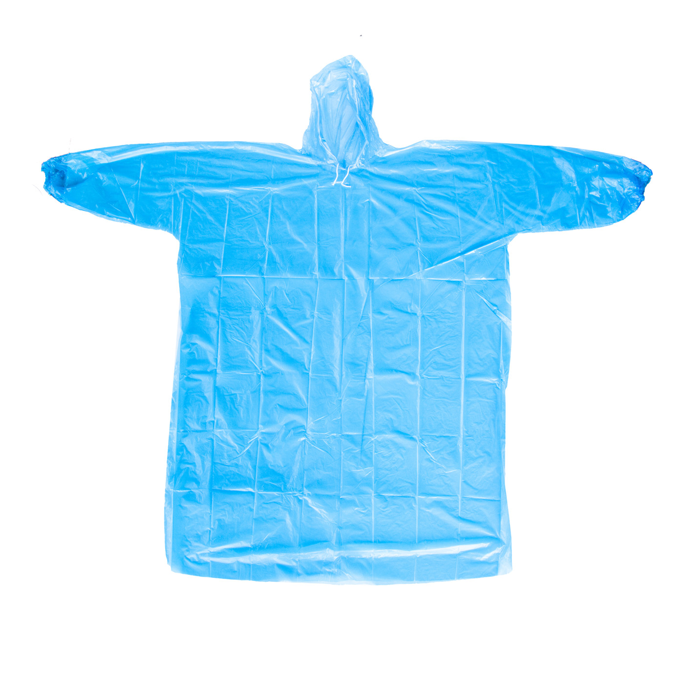 Regenponcho mit Kapuze, Einwegartikel