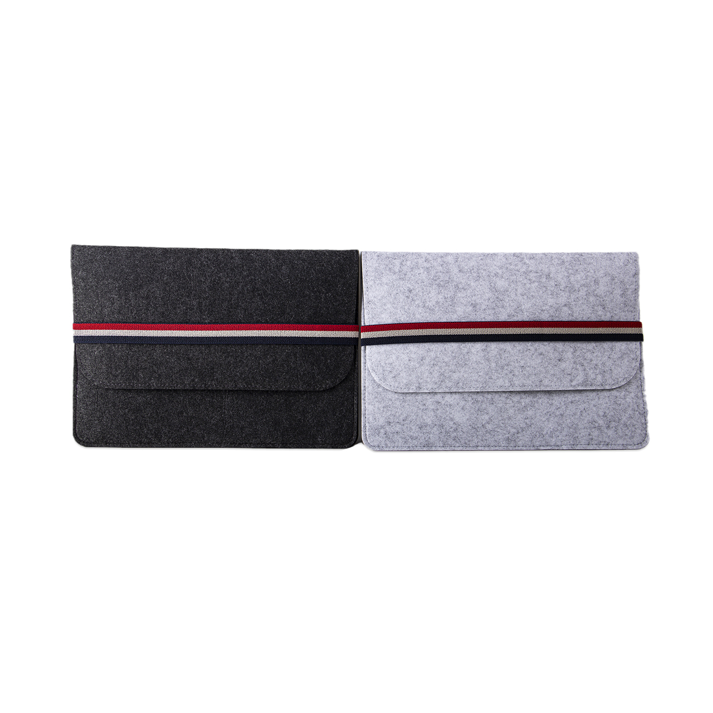 Felt Laptop Sleeve Case With Elastic Band3