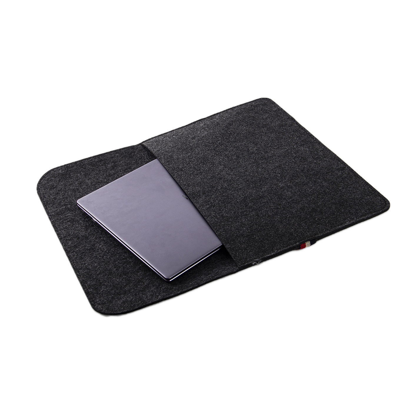 Felt Laptop Sleeve Case With Elastic Band2
