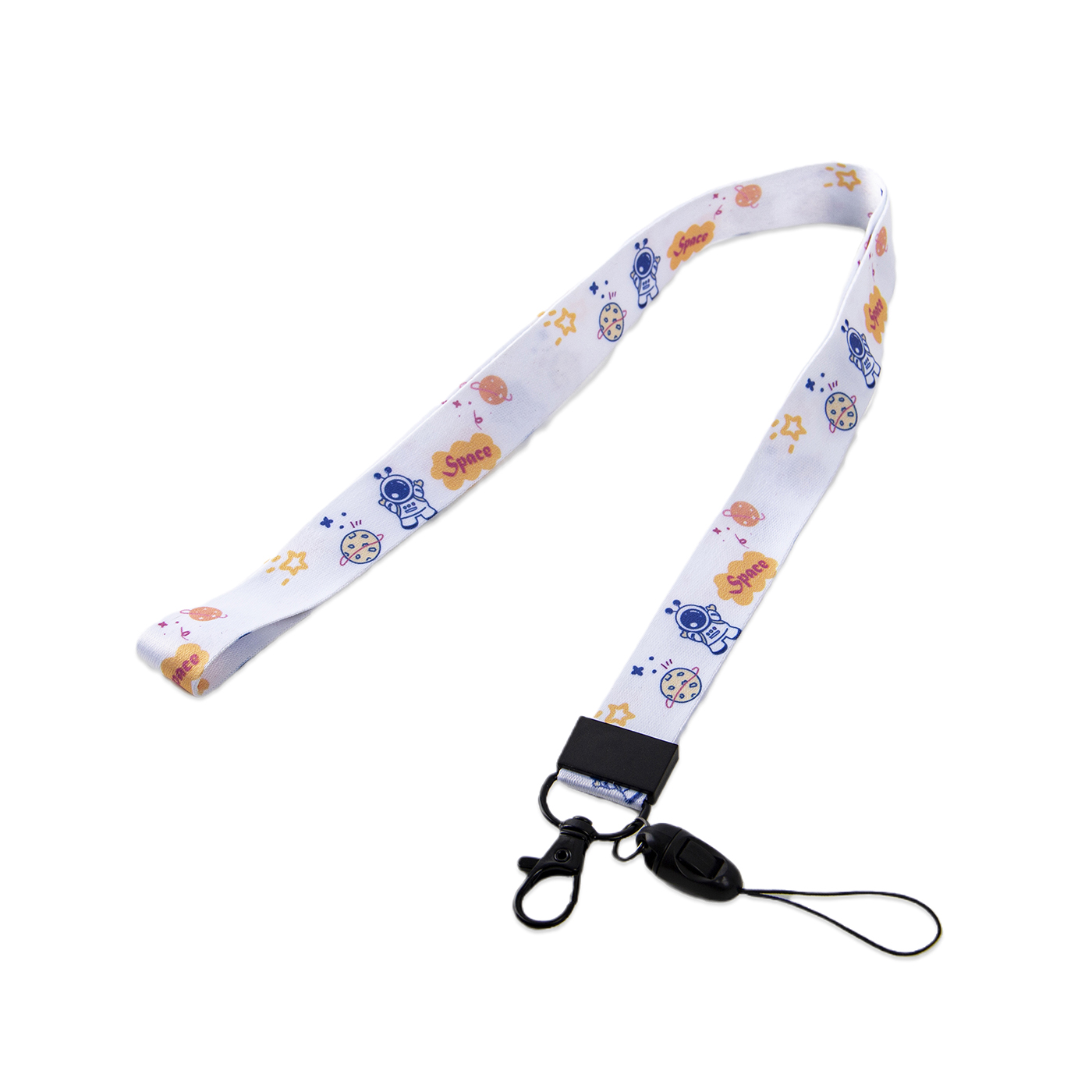 Custom Neck Phone Lanyard With Buckle2