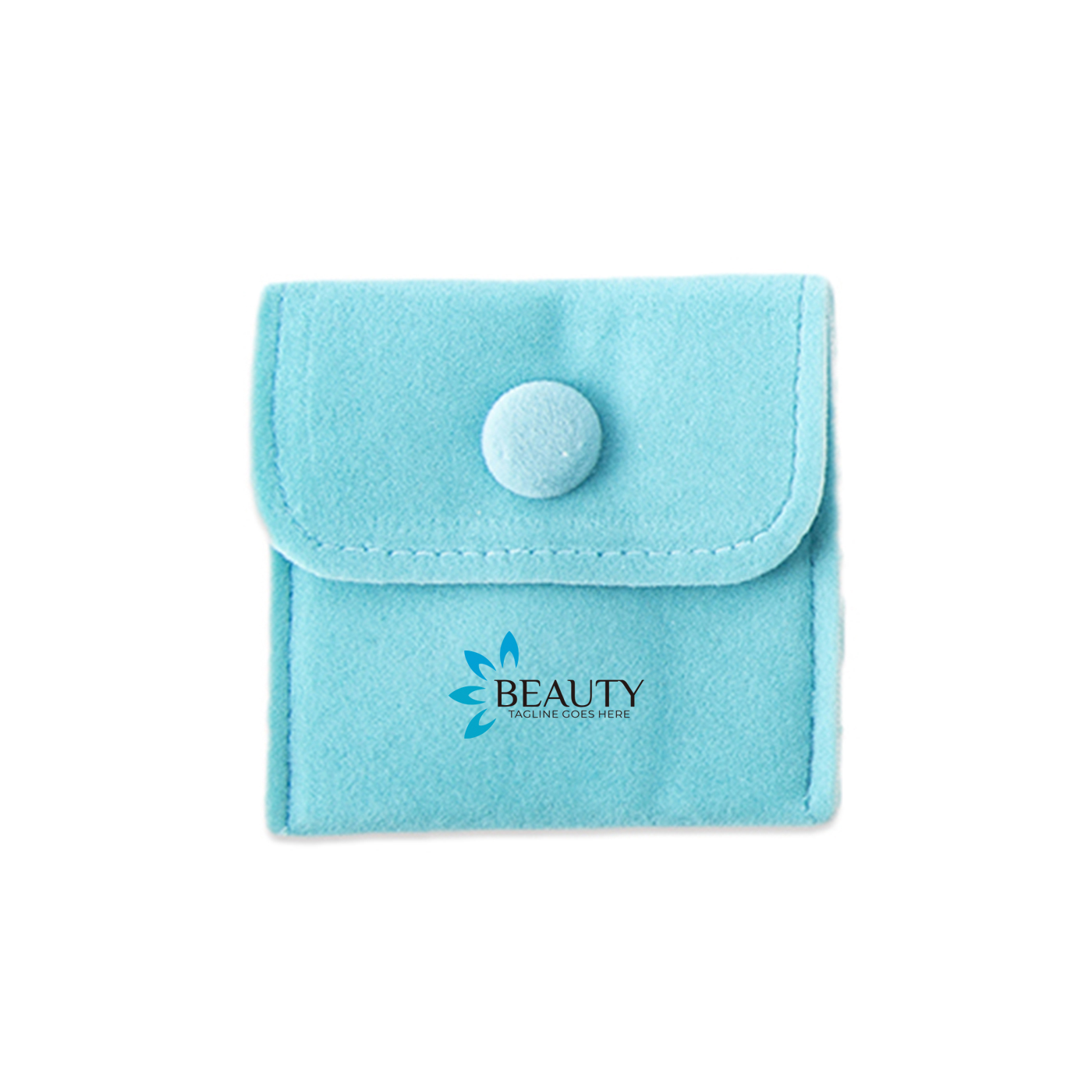 Small Jewelry Storage Bag With Button