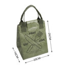 Recycled Dupont Paper Insulated Lunch Tote Bag1
