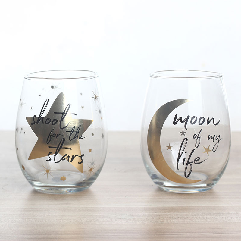 Custom Print Stemless Wine Glass1