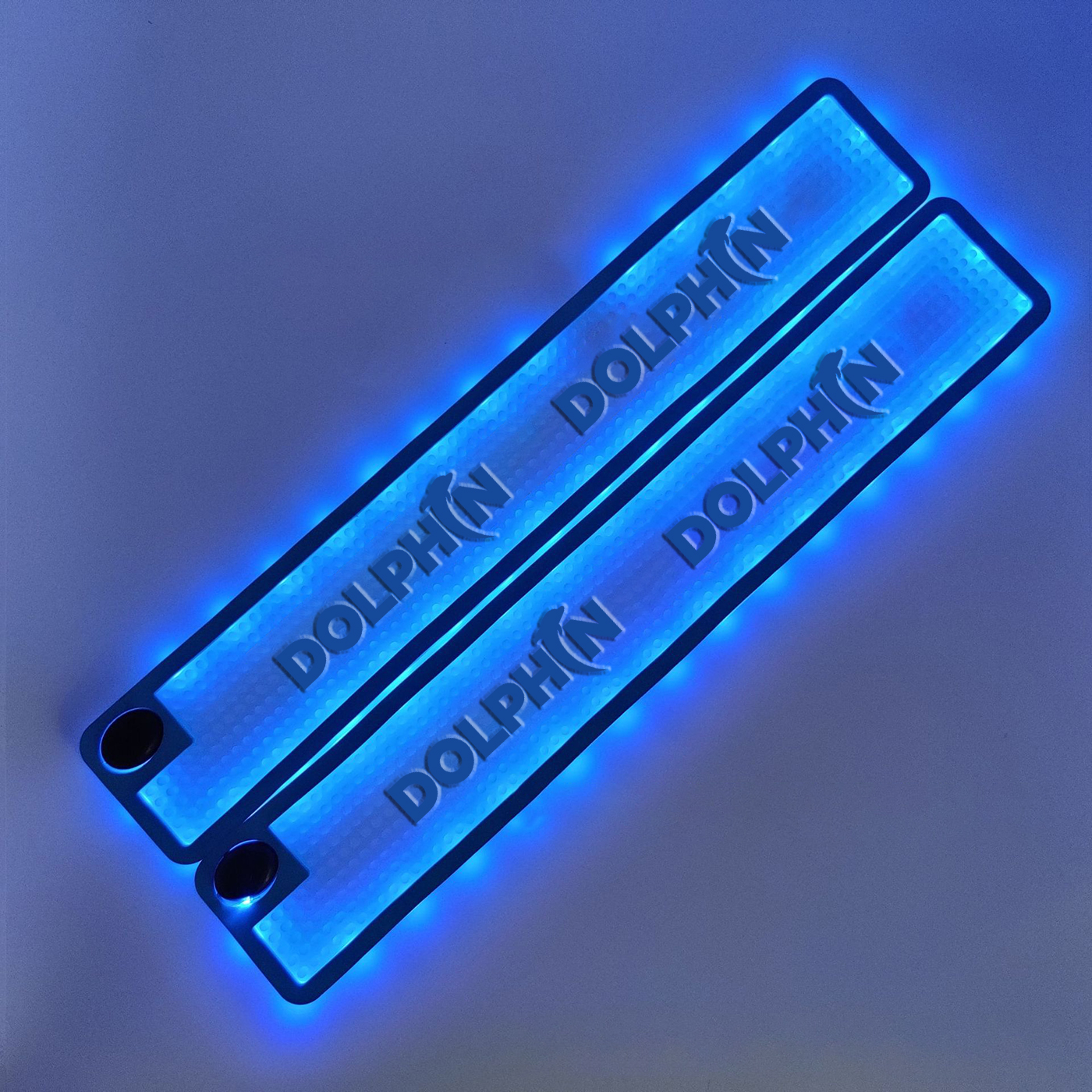 58.5*8.9cm Custom Waterproof Rubber Led Bar Mat