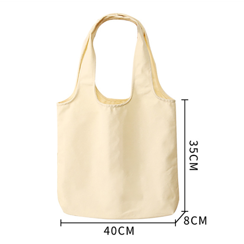 Washable Canvas Grocery Shopping Bag1