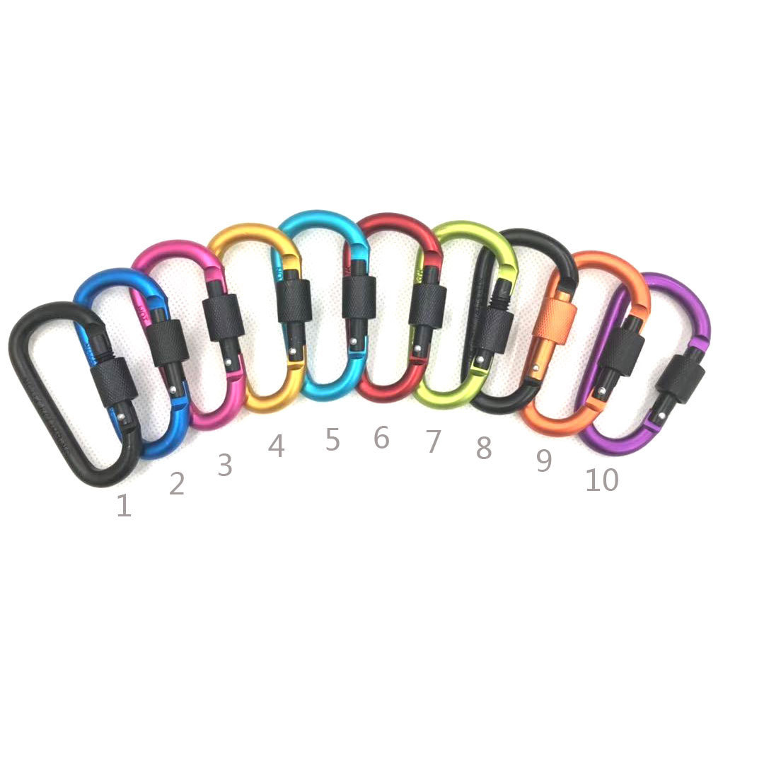 Promotional D Type Outdoor Carabiner2