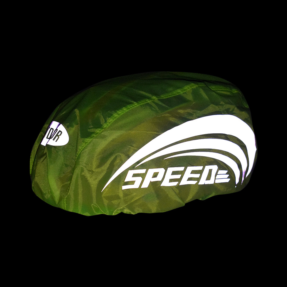 Cycling Helmet Cover With Reflective Strip2