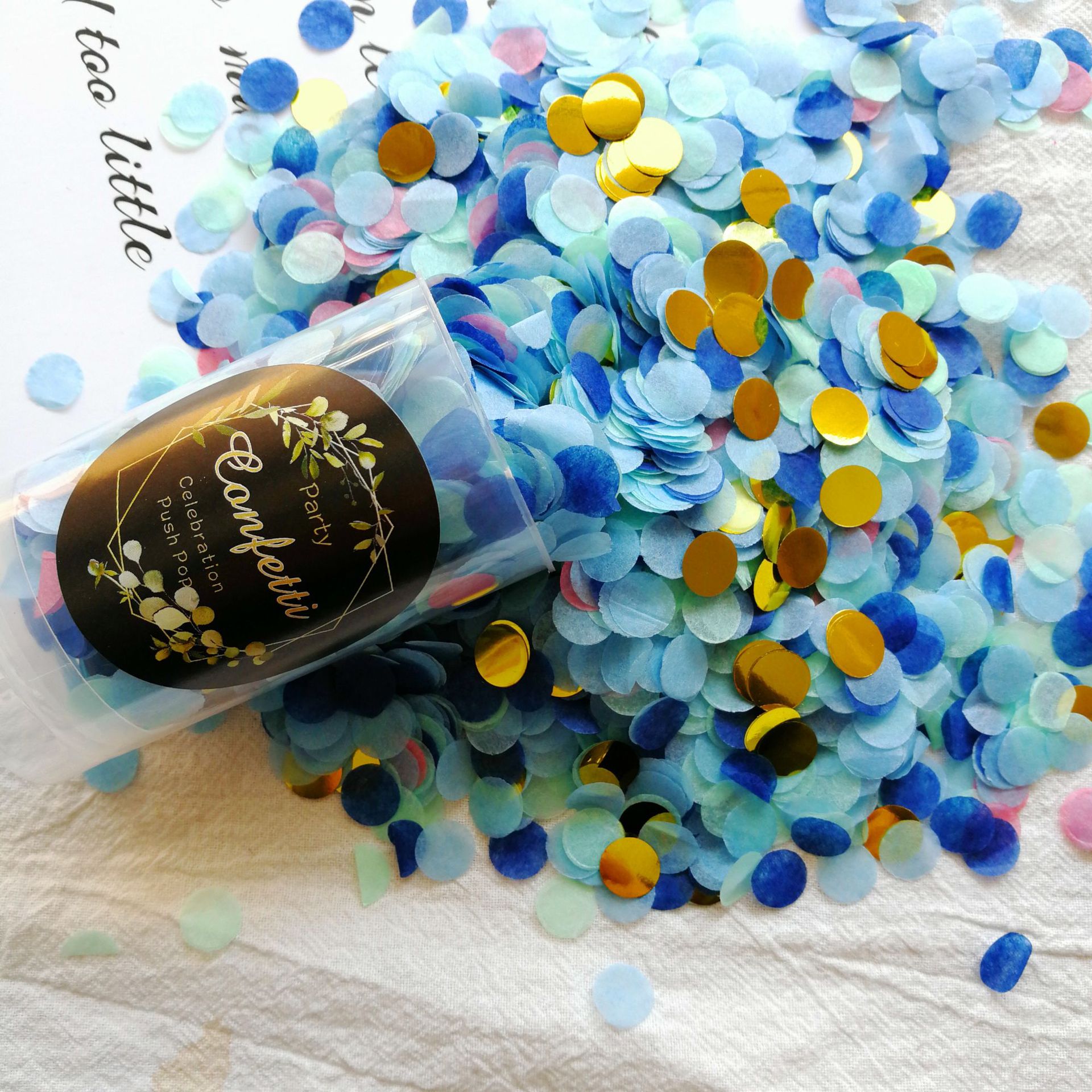 Custom Party Push Pop Confetti Poppers2