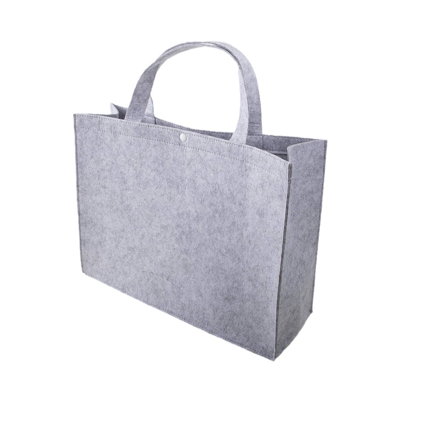 Big Felt Tote Bag With Button3