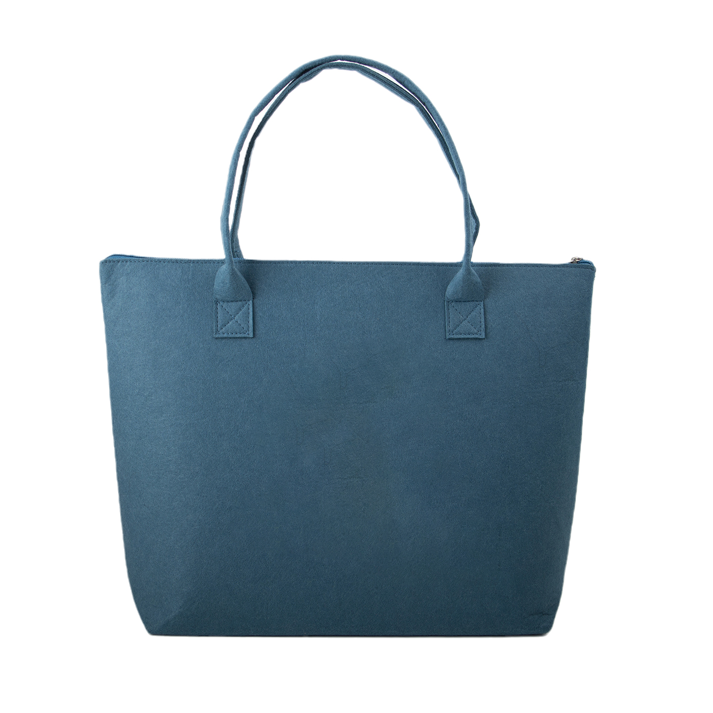 Large Felt Tote Bag With Zipper2