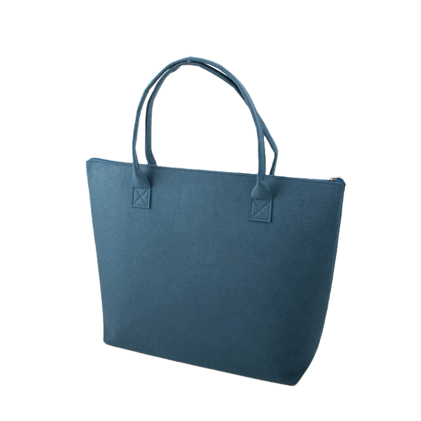 Large Felt Tote Bag With Zipper3