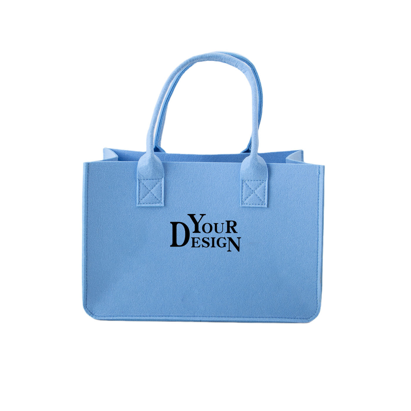 Reusable Custom Felt Tote Bag1