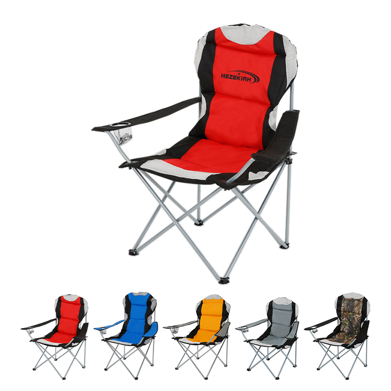 Campingstuhl mit Getränkehalter, klappbar